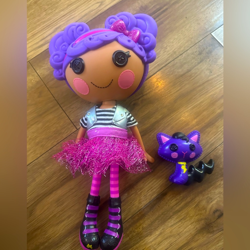 Lalaloopsy Storm E Sky With Pet Purple Cat